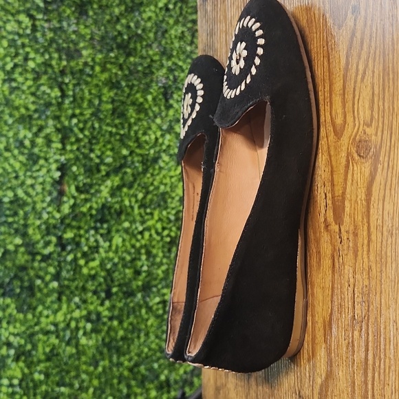 Jack Rogers Black Flats Size 6 - Picture 3 of 8